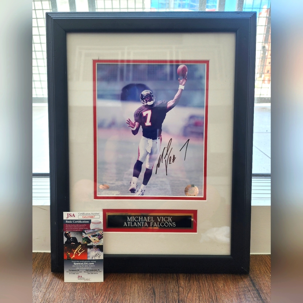 Authenticated Signed Michael Vick image